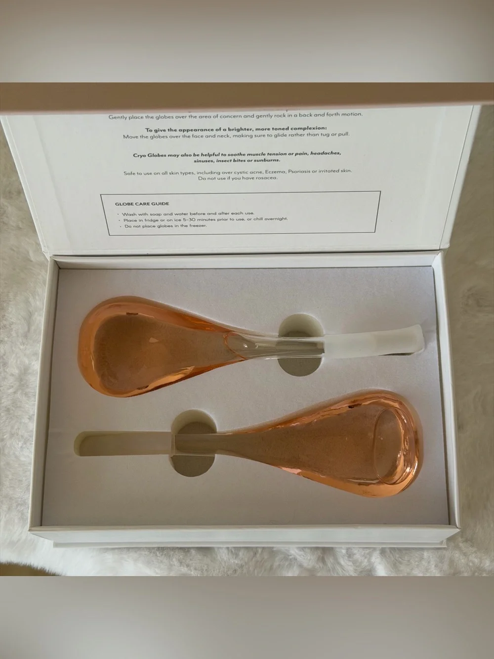Jenny Patinkin Cryo Glow Globes (Set of 2) - Brand New In Box